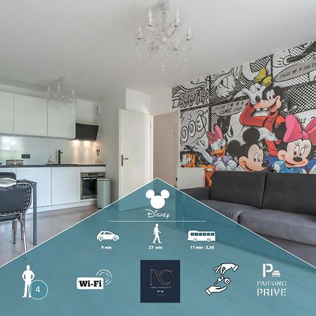 Disneyland-Paris 4Pers,Wifi, Parking 谢西 外观 照片